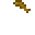 Головка мотыги из заряженного золота